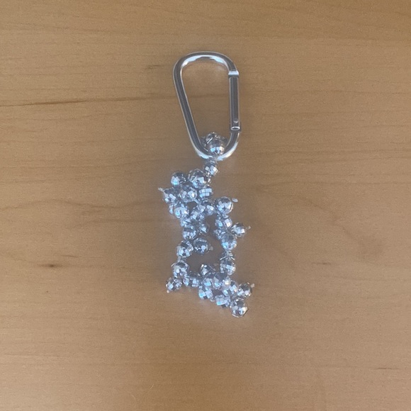 Cluster Bead Keychain Carabiner - Picture 2 of 13